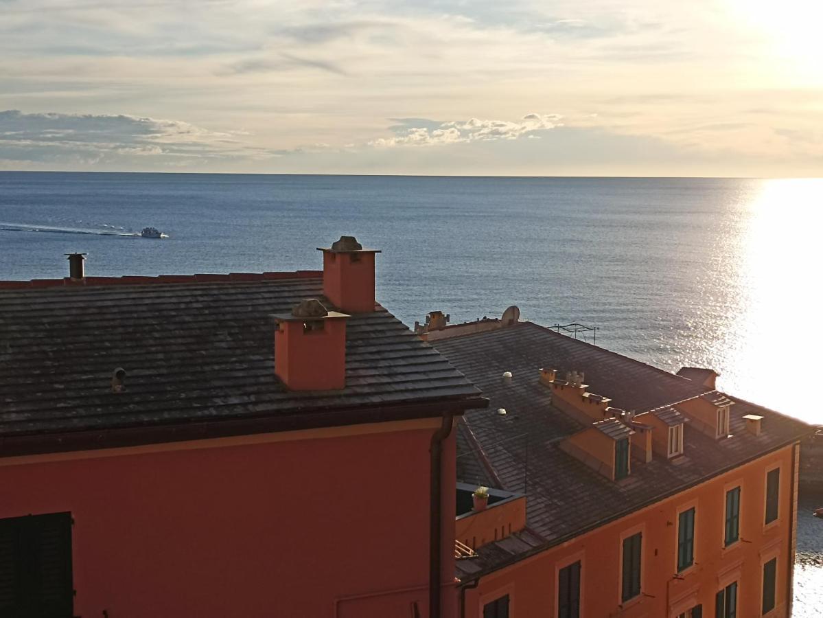 A Due Passi Dal Cielo E Dal Mare - Balcony With Sea View Apartman Camogli Kültér fotó