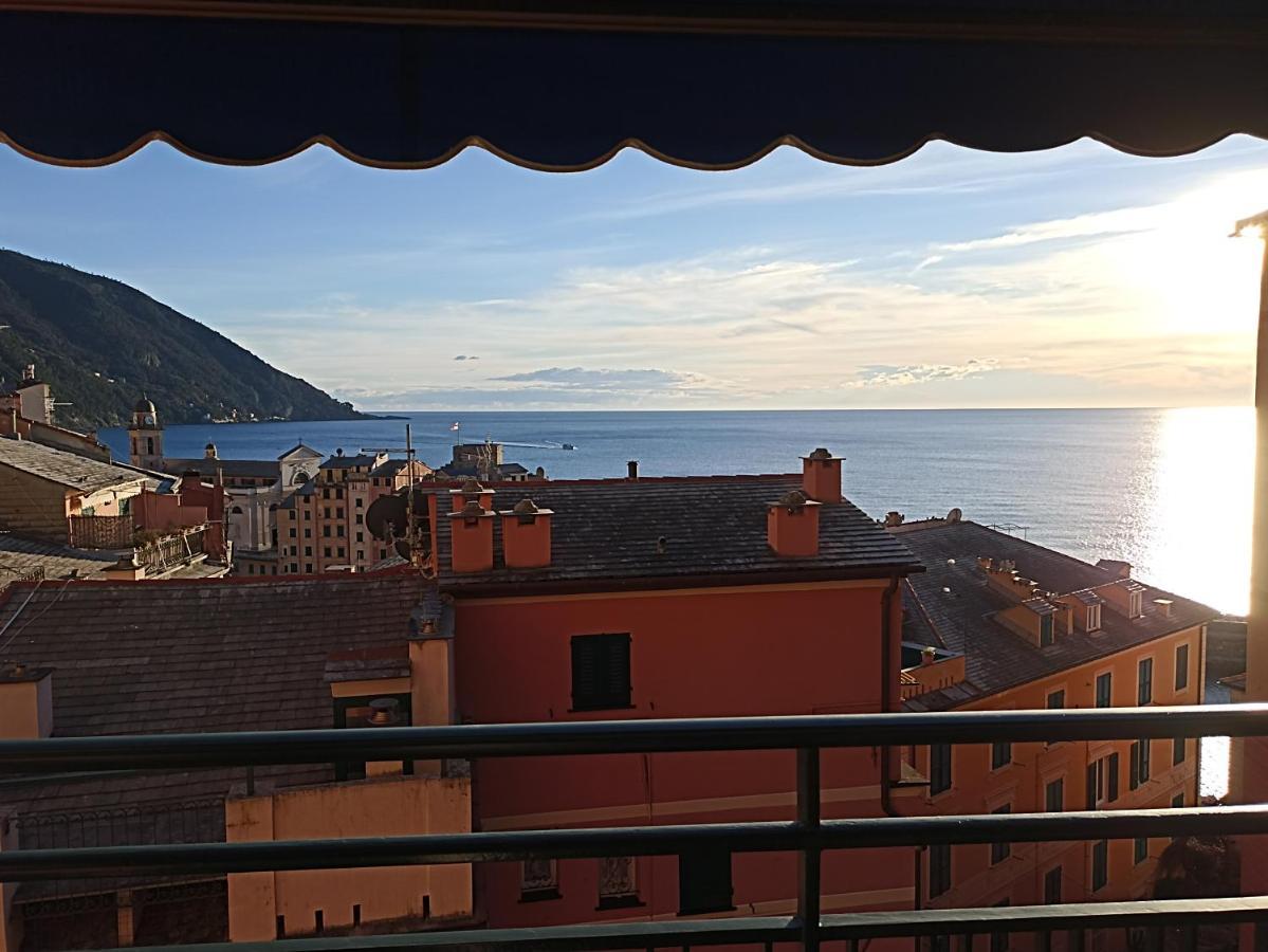 A Due Passi Dal Cielo E Dal Mare - Balcony With Sea View Apartman Camogli Kültér fotó