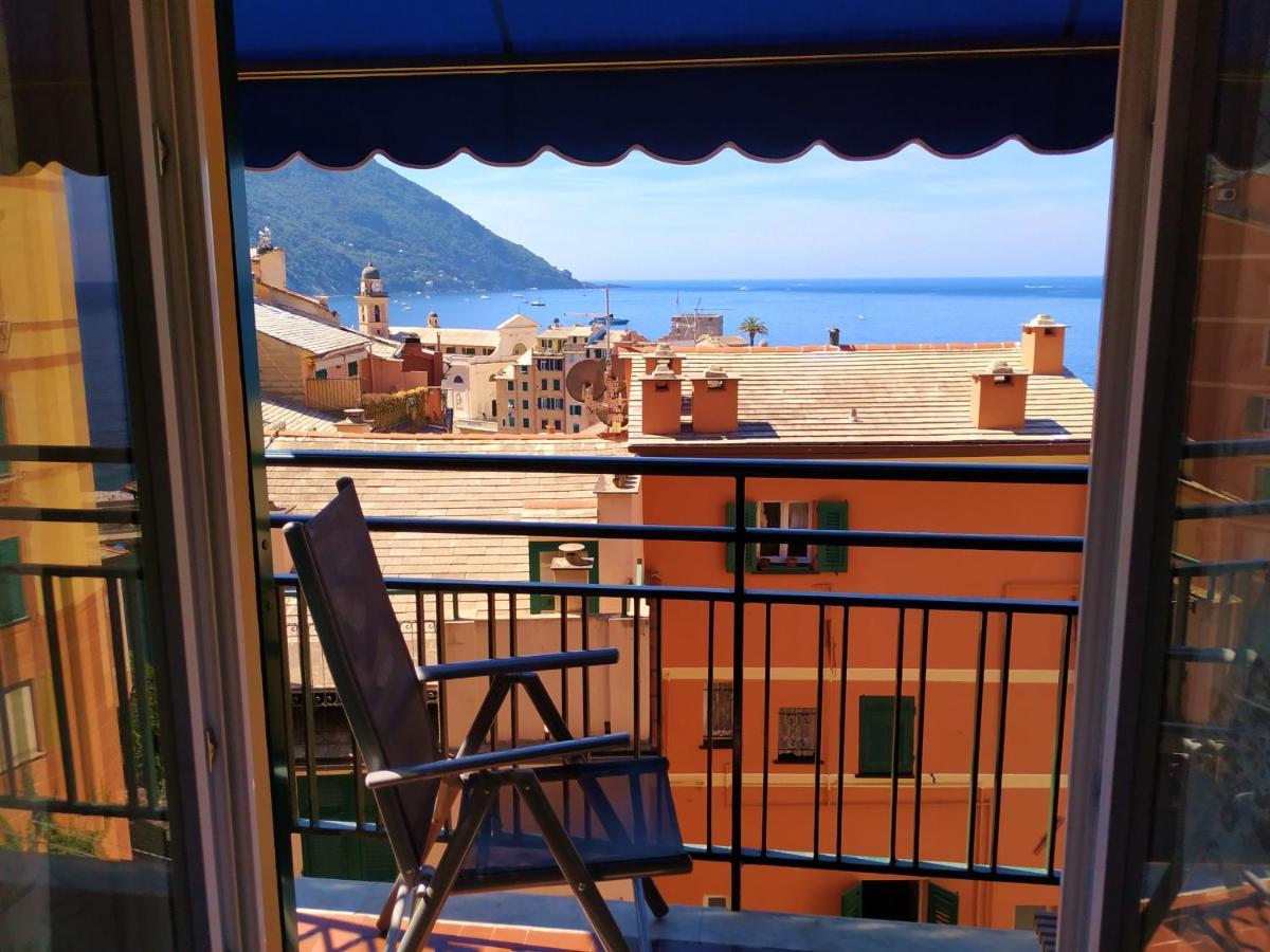 A Due Passi Dal Cielo E Dal Mare - Balcony With Sea View Apartman Camogli Kültér fotó